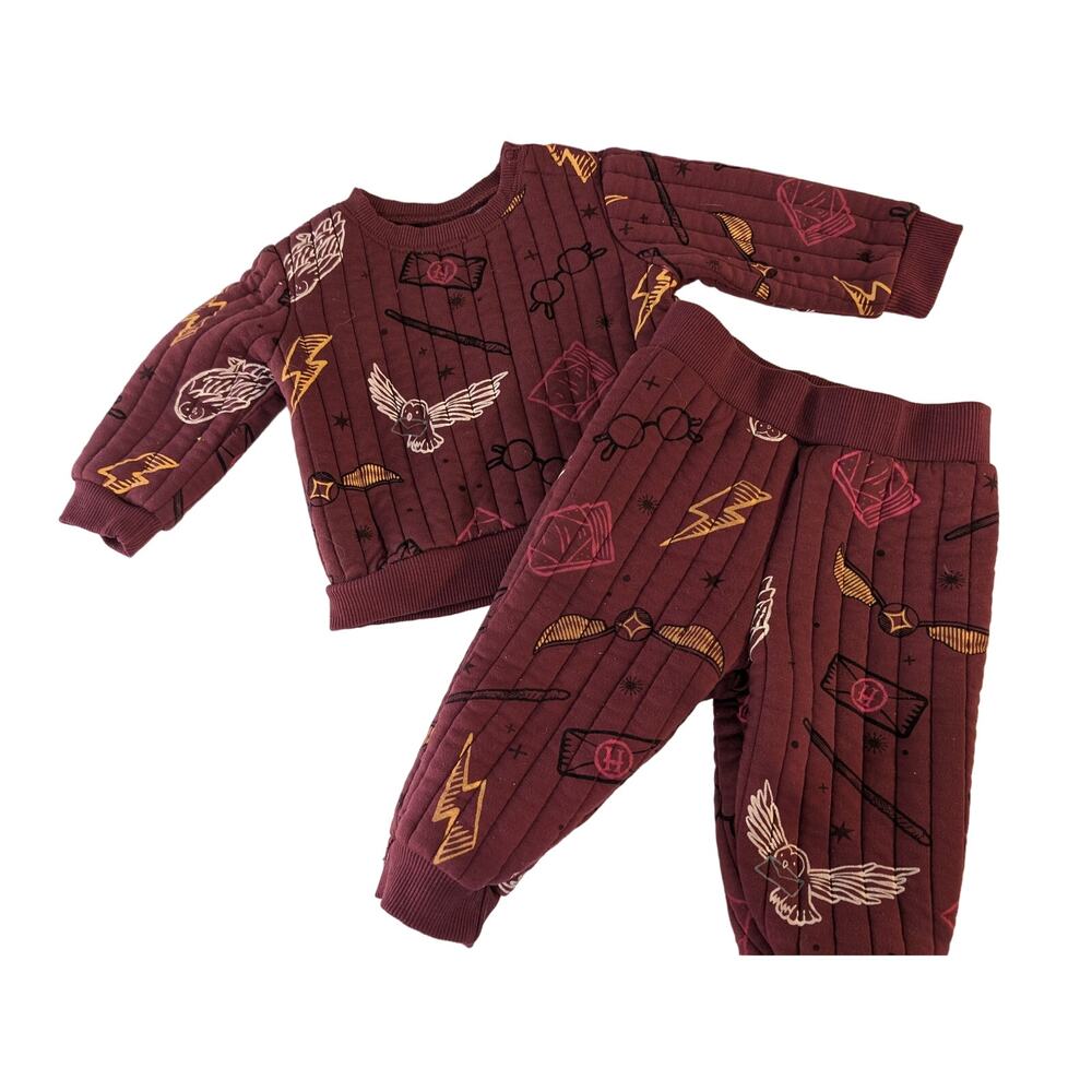 Harry Potter Two Piece Outfit Girl/Boy Sz 6/9 Month